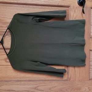 Green 3/4 sleeve Tshirt